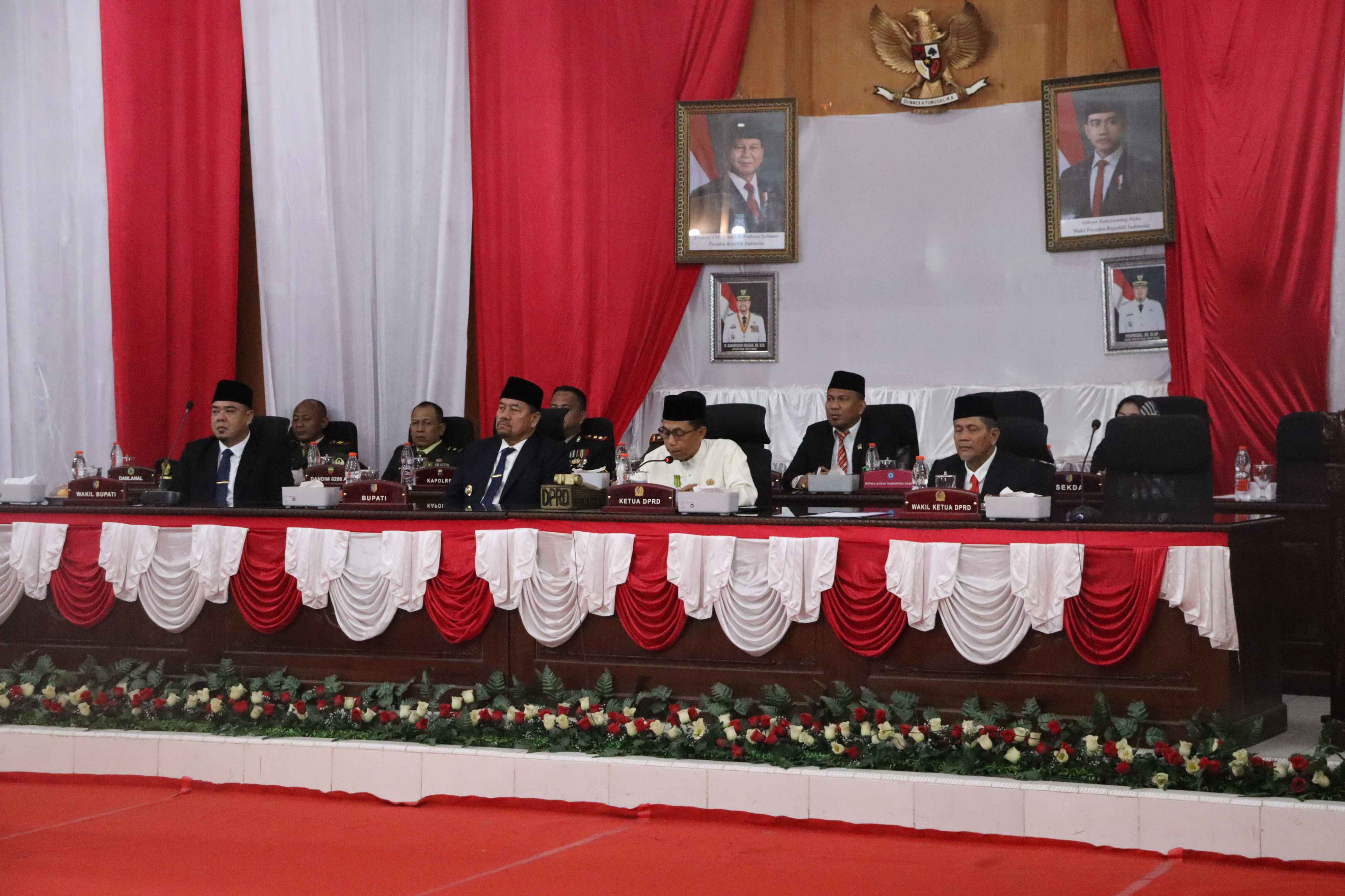 RAPAT PARIPURNA ISTIMEWA MENDENGARKAN PIDATO KENEGARAAN PRESIDEN-RI DALAM RANGKA HUT RI KE-80.